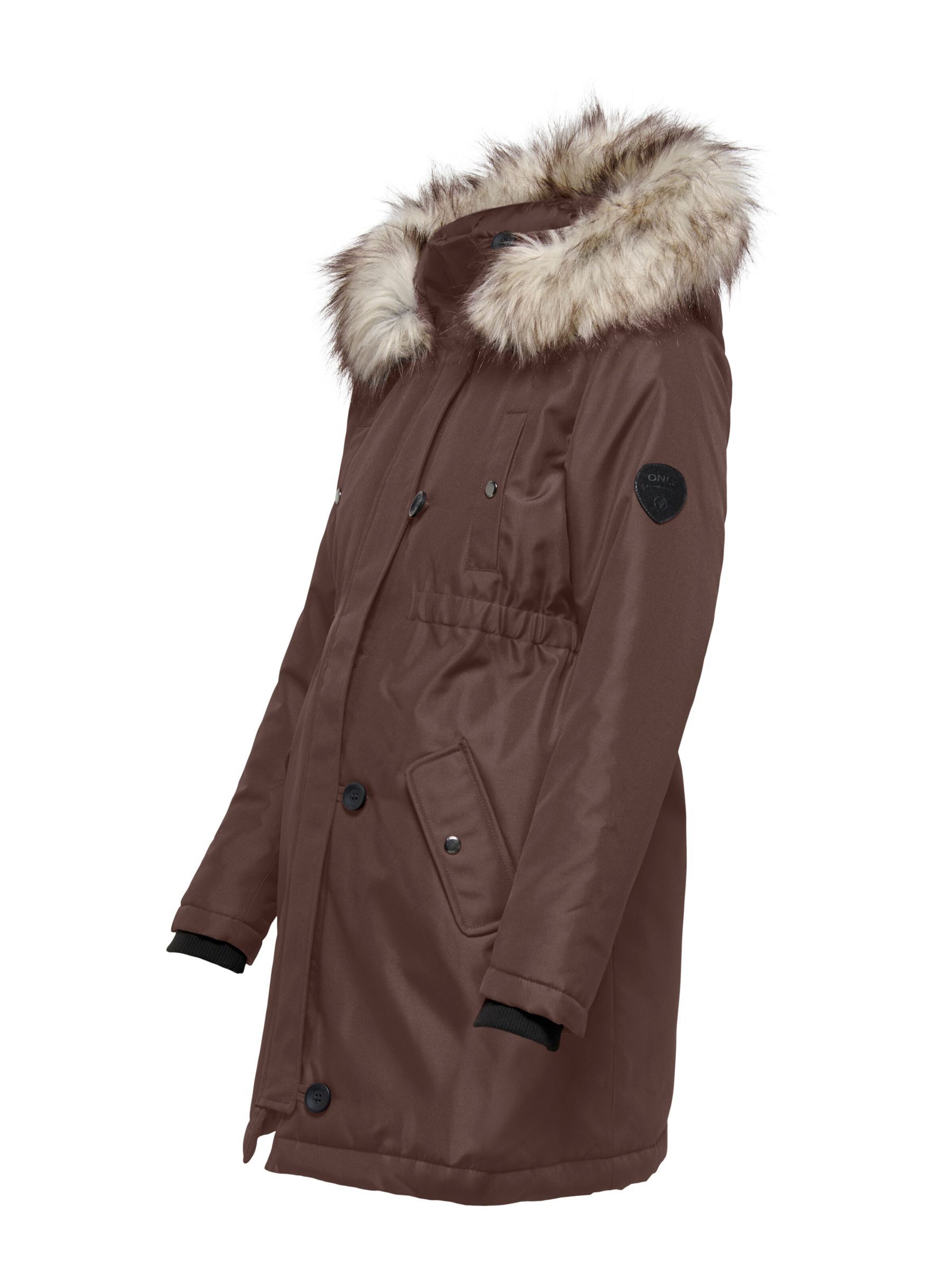 Parka d’hiver 'OLMIris' Only Maternity en marron