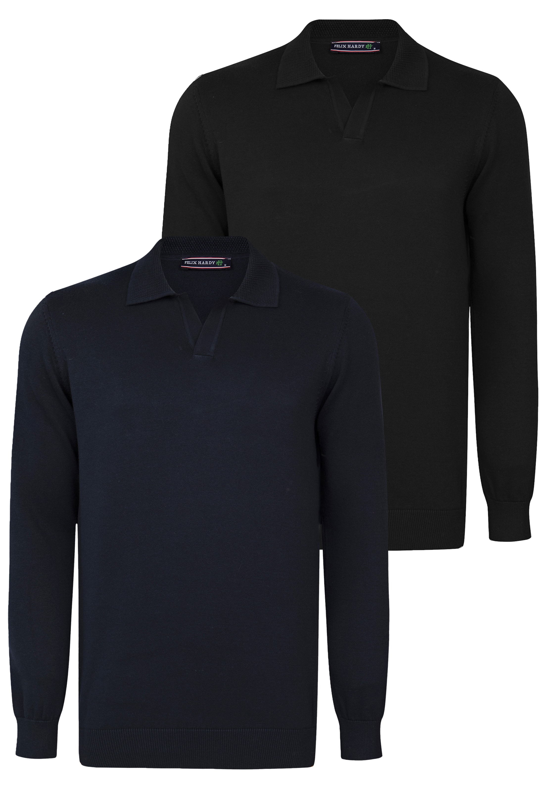 Felix Hardy Πουλόβερ σε μαύρο: μπροστά