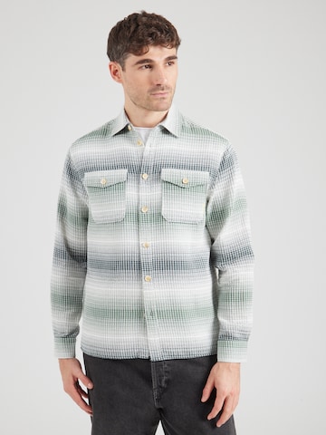 SCOTCH & SODA Comfort Fit Hemd in Grün: Vorderseite
