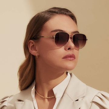 Isabel Bernard Sonnenbrille in Gold