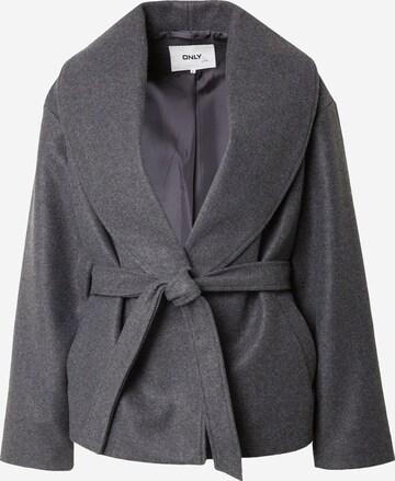 ONLY Between-Seasons Coat 'AUGUSTA' in Grey: front