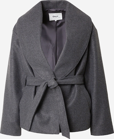 ONLY Between-seasons coat 'AUGUSTA' in mottled grey, Item view