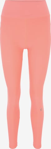 OCEANSAPART Skinny Leggings 'Beverly' in Roze: voorkant