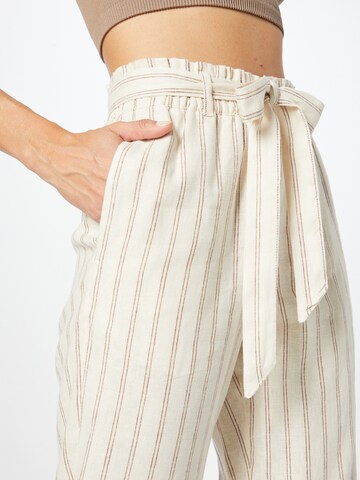 TOM TAILOR DENIM Zúžený Kalhoty – béžová