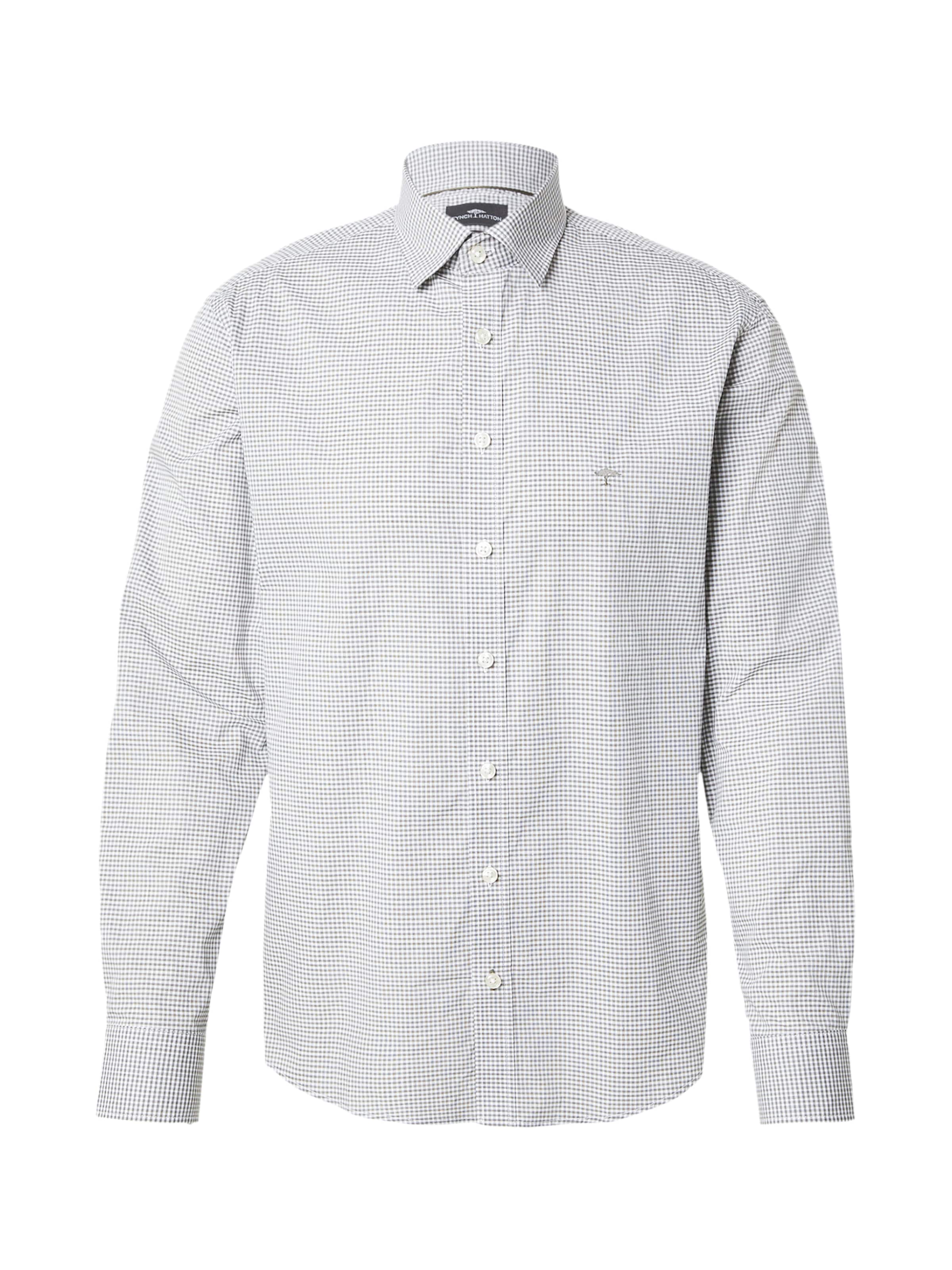 zaļš FYNCH-HATTON Standarta piegriezums Krekls 'Essential Premium': no priekšpuses