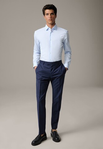 STRELLSON Slim Fit Hemd 'Santos' in Blau