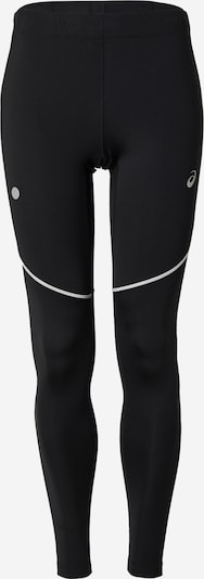 ASICS Sporta bikses 'ROAD LITE-SHOW', krāsa - melns / Sudrabs, Preces skats