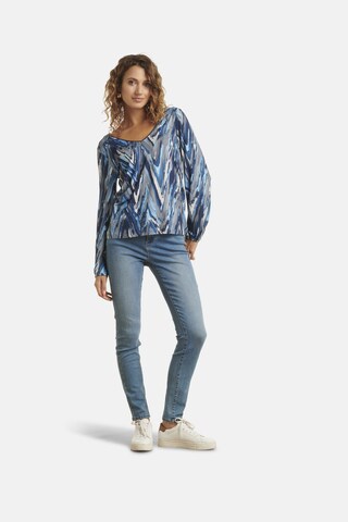 Smashed Lemon Slimfit Jeans in Blau