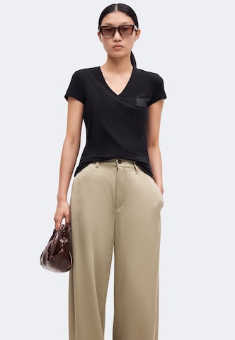 ARMANI EXCHANGE Póló - fekete: elől