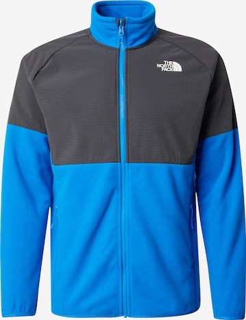 THE NORTH FACE Функциональная флисовая куртка 'Glacier' в Синий: спереди