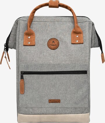 Cabaia Backpack in Grey: front