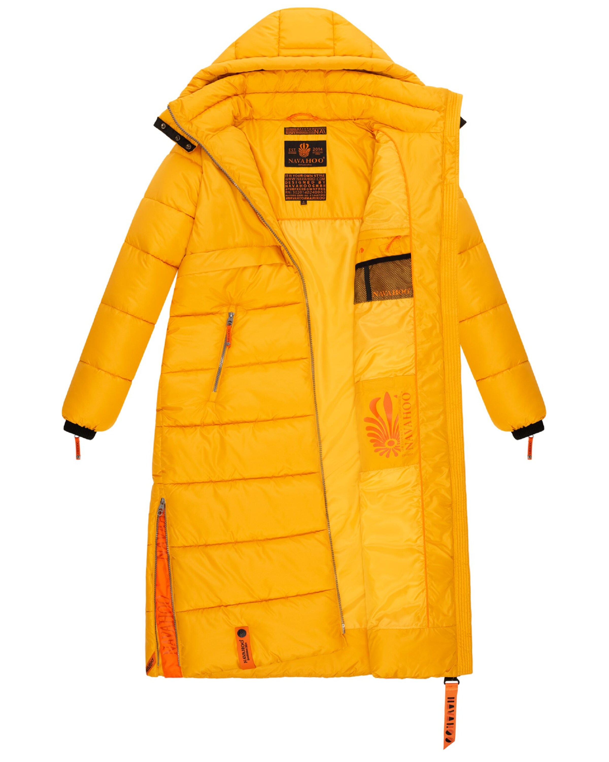 NAVAHOO Winter coat in Yellow
