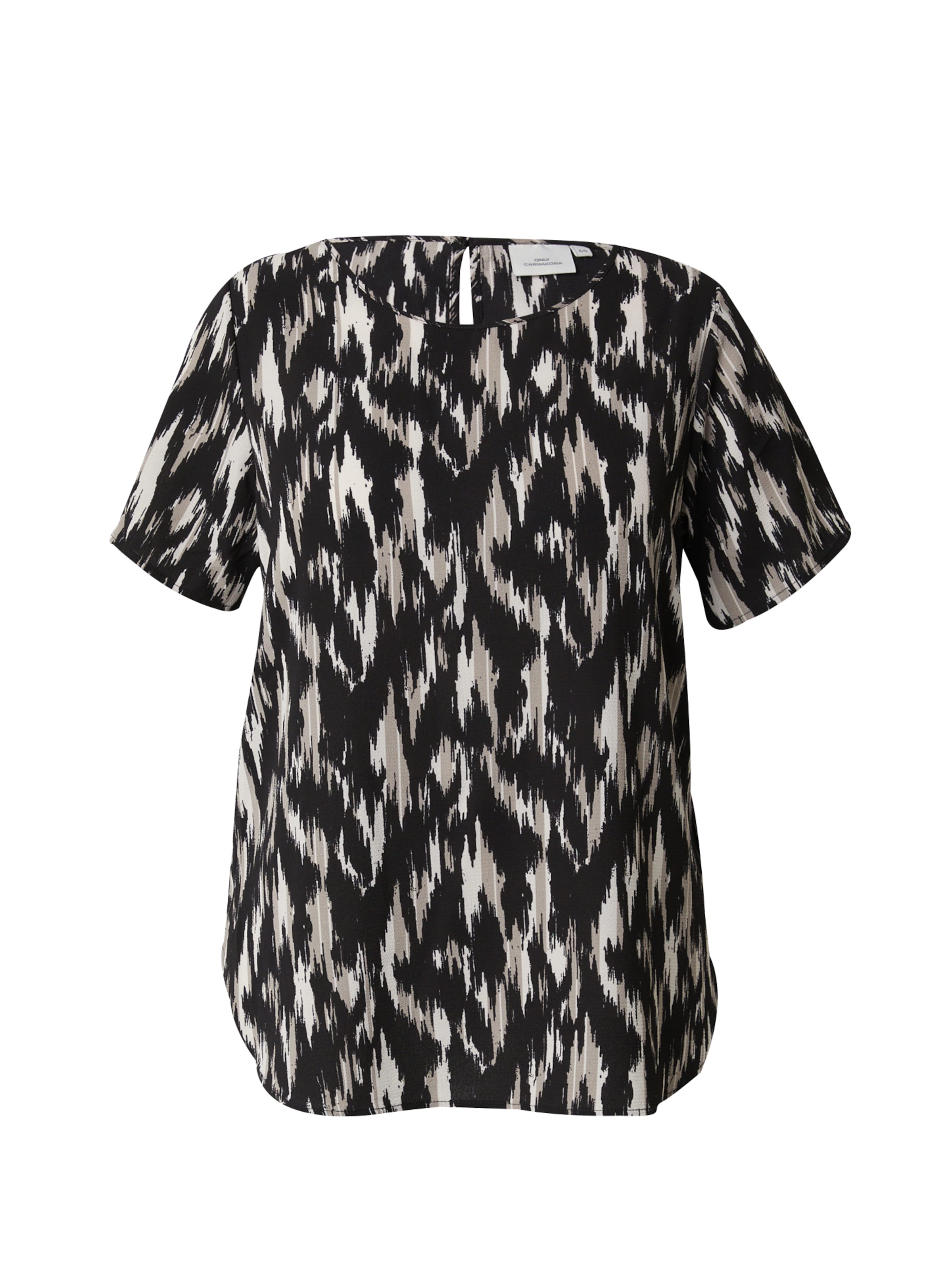 ONLY Carmakoma Bluse 'CARVica' in Schwarz: Vorderseite