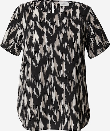 ONLY Carmakoma Bluse 'CARVica' in Schwarz: Vorderseite