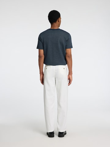 Regular Pantalon chino 'New Miles' SELECTED HOMME en blanc