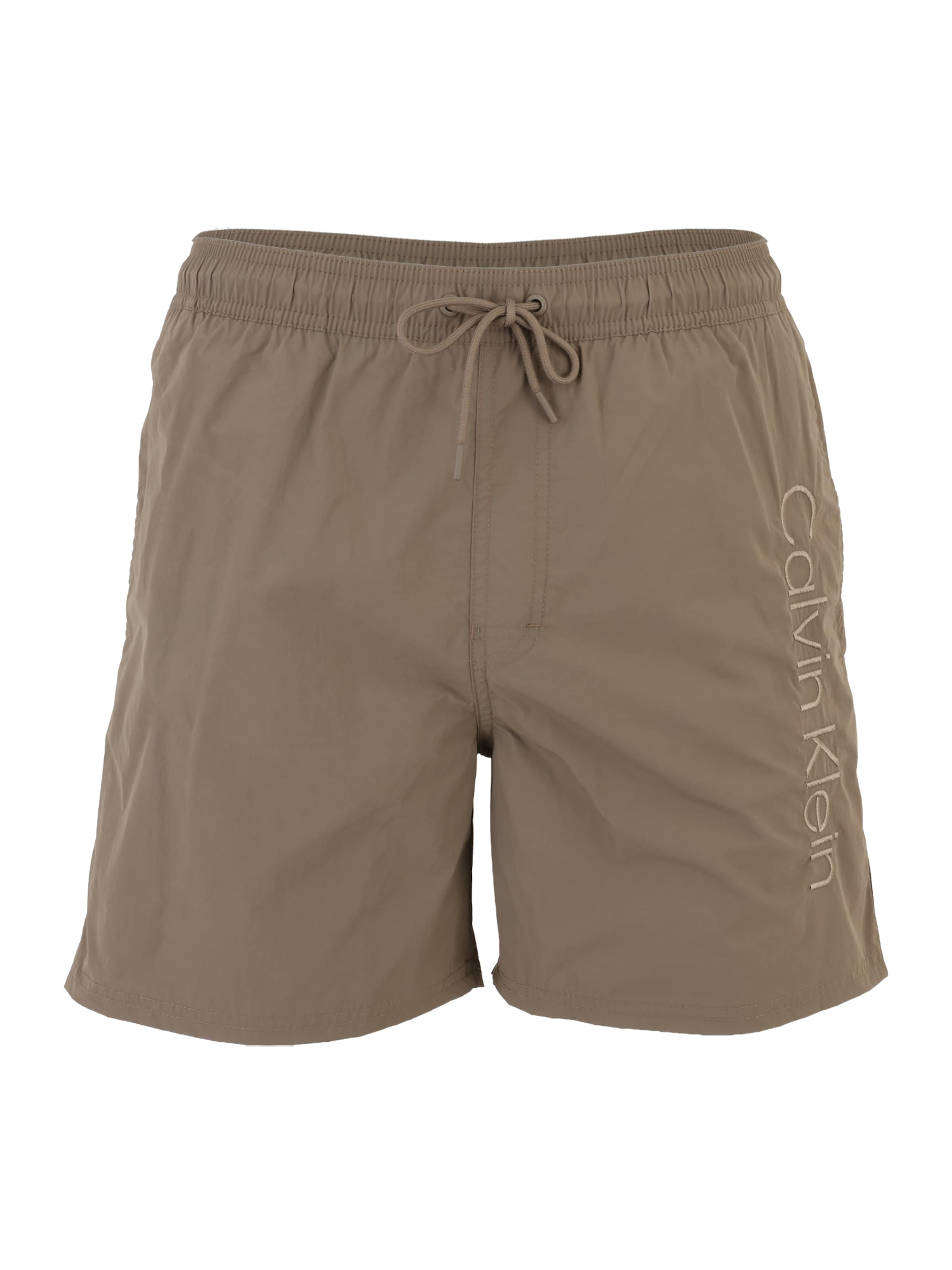 Calvin Klein Swimwear Plavecké šortky - Sivá: predná strana