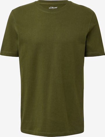 s.Oliver Koszulka w kolorze zielony: przód