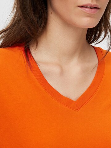 SELECTED FEMME T-Shirt in Orange