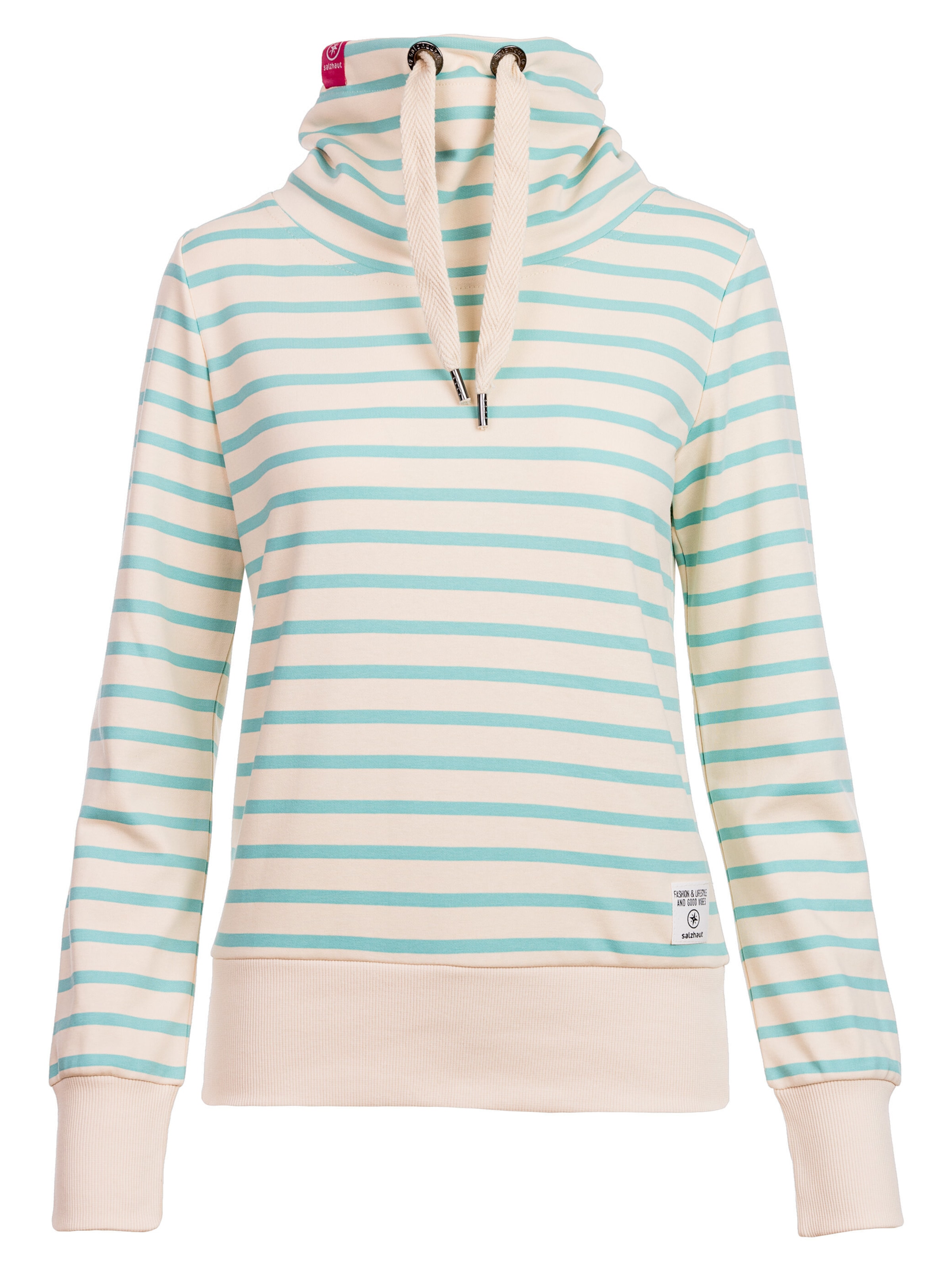 salzhaut Sweatshirt 'Kooveljau' in Beige: Vorderseite