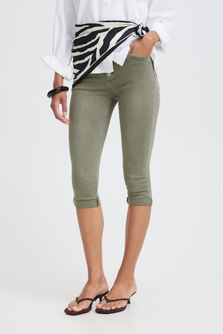 b.young regular Jeans ' KAILY ' i grøn: forside