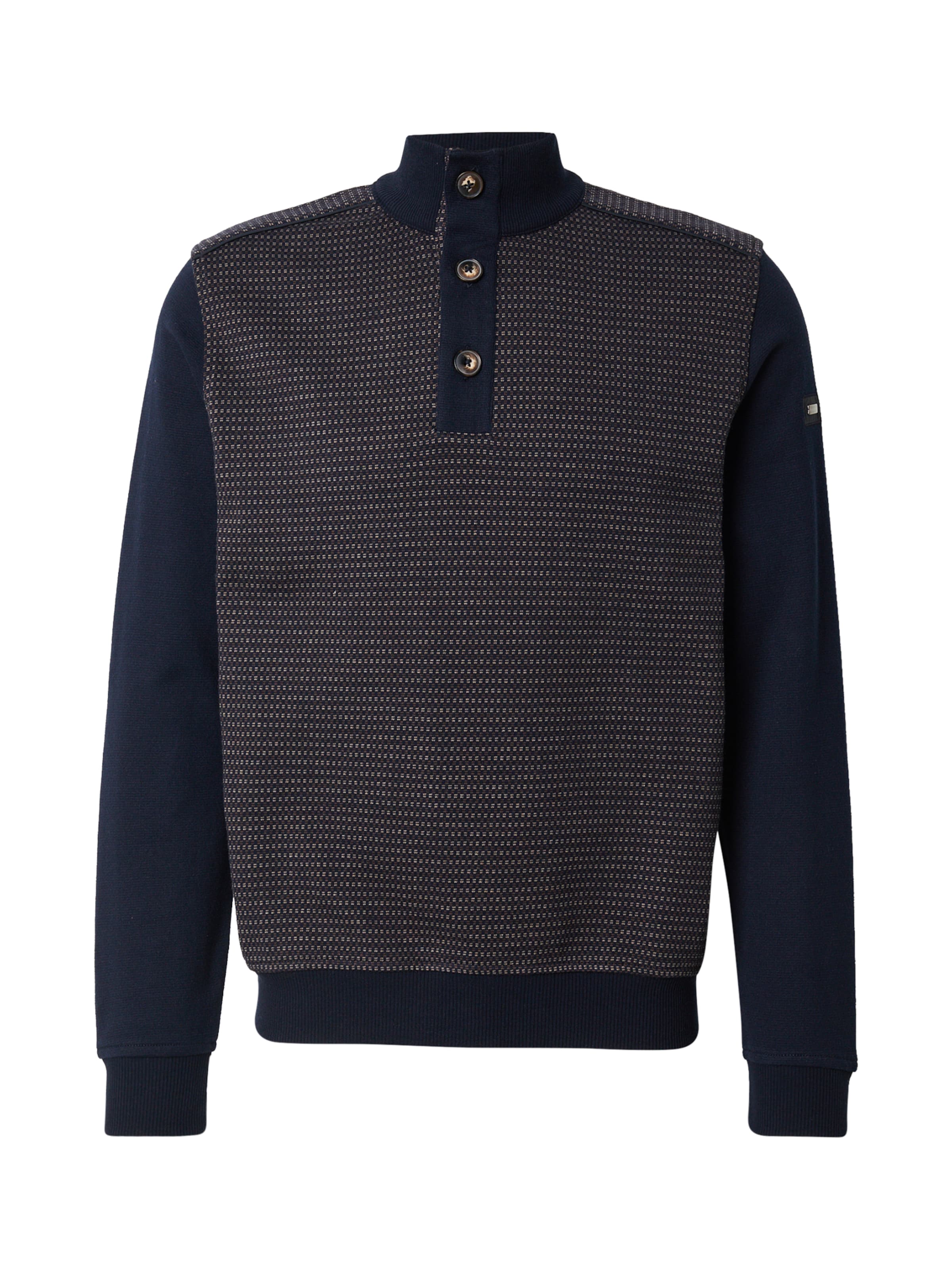 bugatti Mikina - Hnedá: predná strana