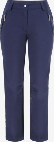 ICEPEAK Regular Outdoor Pants 'Savita' in Blue: front