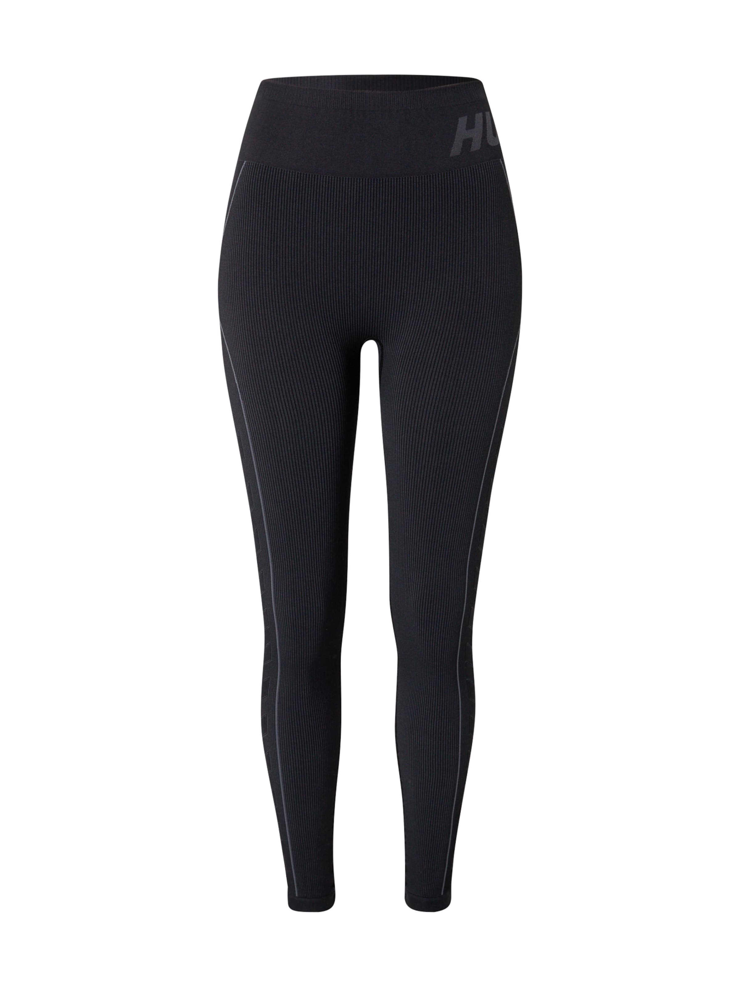 Hummel Skinny Sports trousers 'Christel' in Black: front