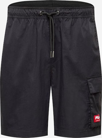 FILA Cargo trousers 'Trebon' in Black: front