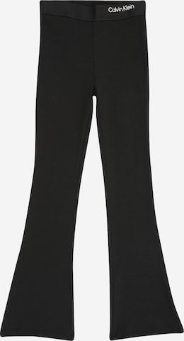 juoda Calvin Klein Jeans Kliošinis Kelnės: priekis