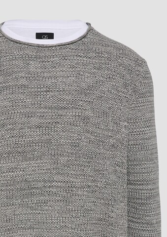 QS Pullover in Grau