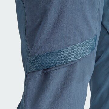 ADIDAS TERREX Regular Outdoor Pants 'Xperior' in Blue