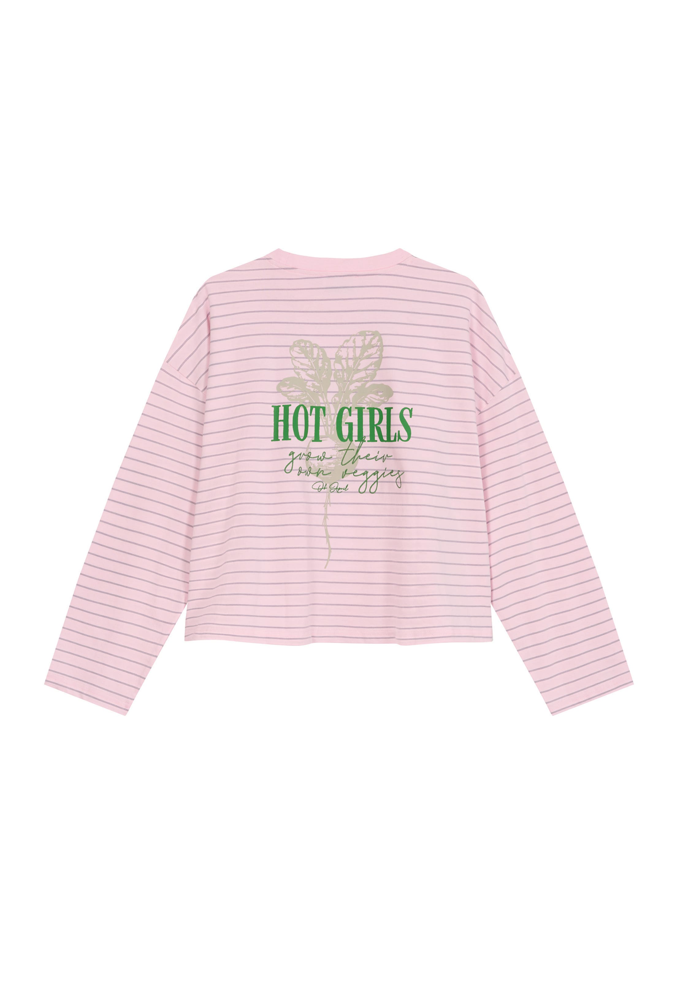 T-shirt 'Hot Girls' OH APRIL en rose