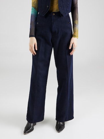 Wide Leg Jean 'Roos' G-Star RAW en bleu : devant