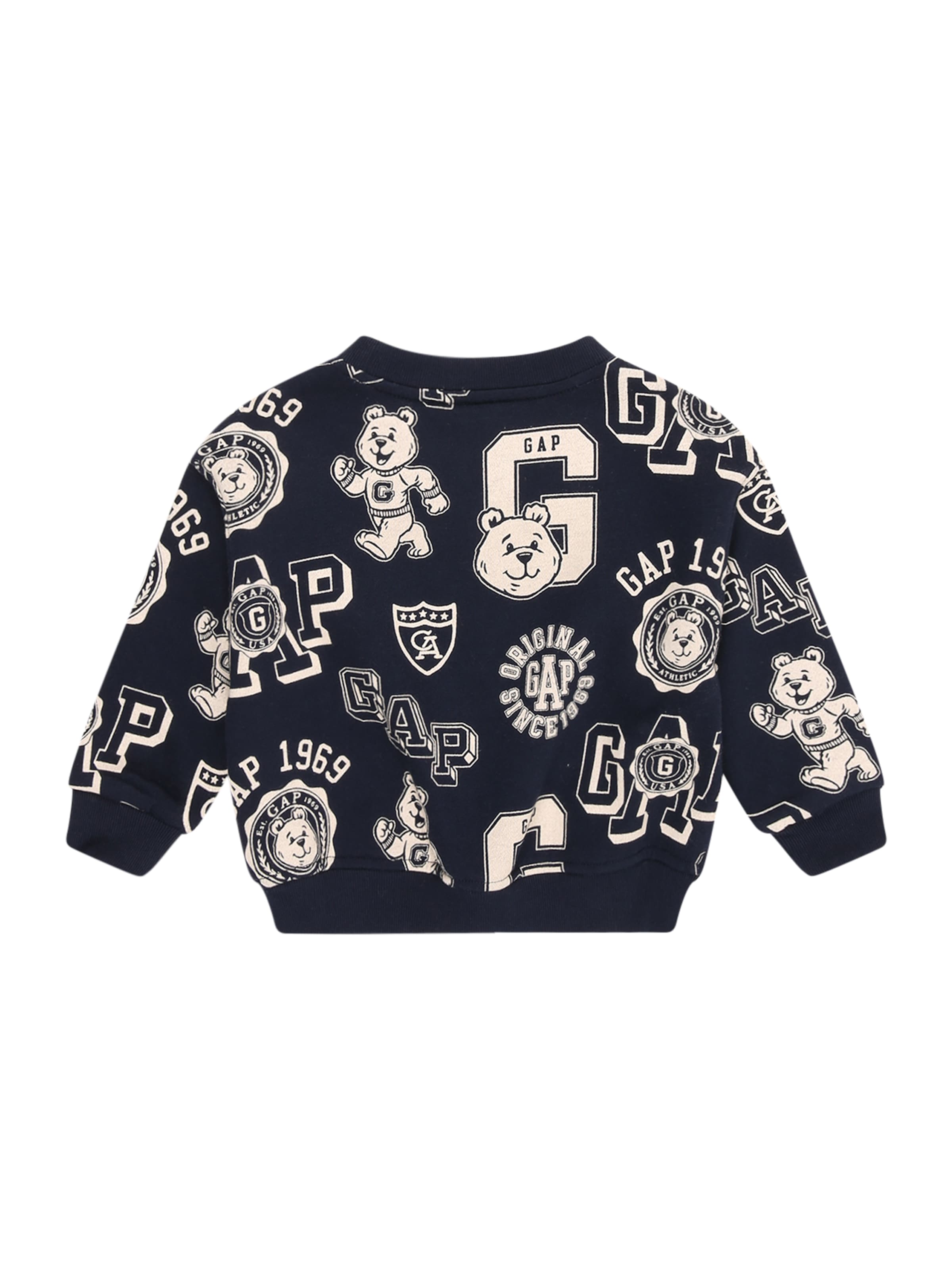 GAP Sweatshirt 'VARSITY' in Blau