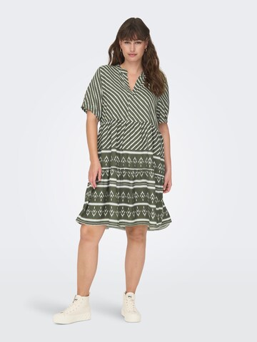 Robe ONLY Carmakoma en vert