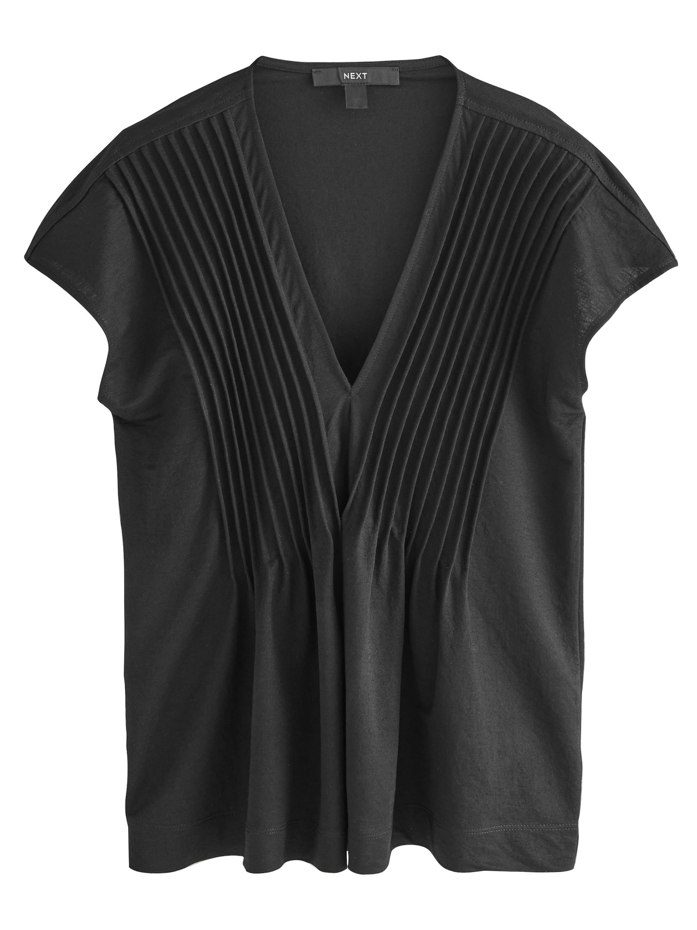 Next Блузка в Черный: спереди