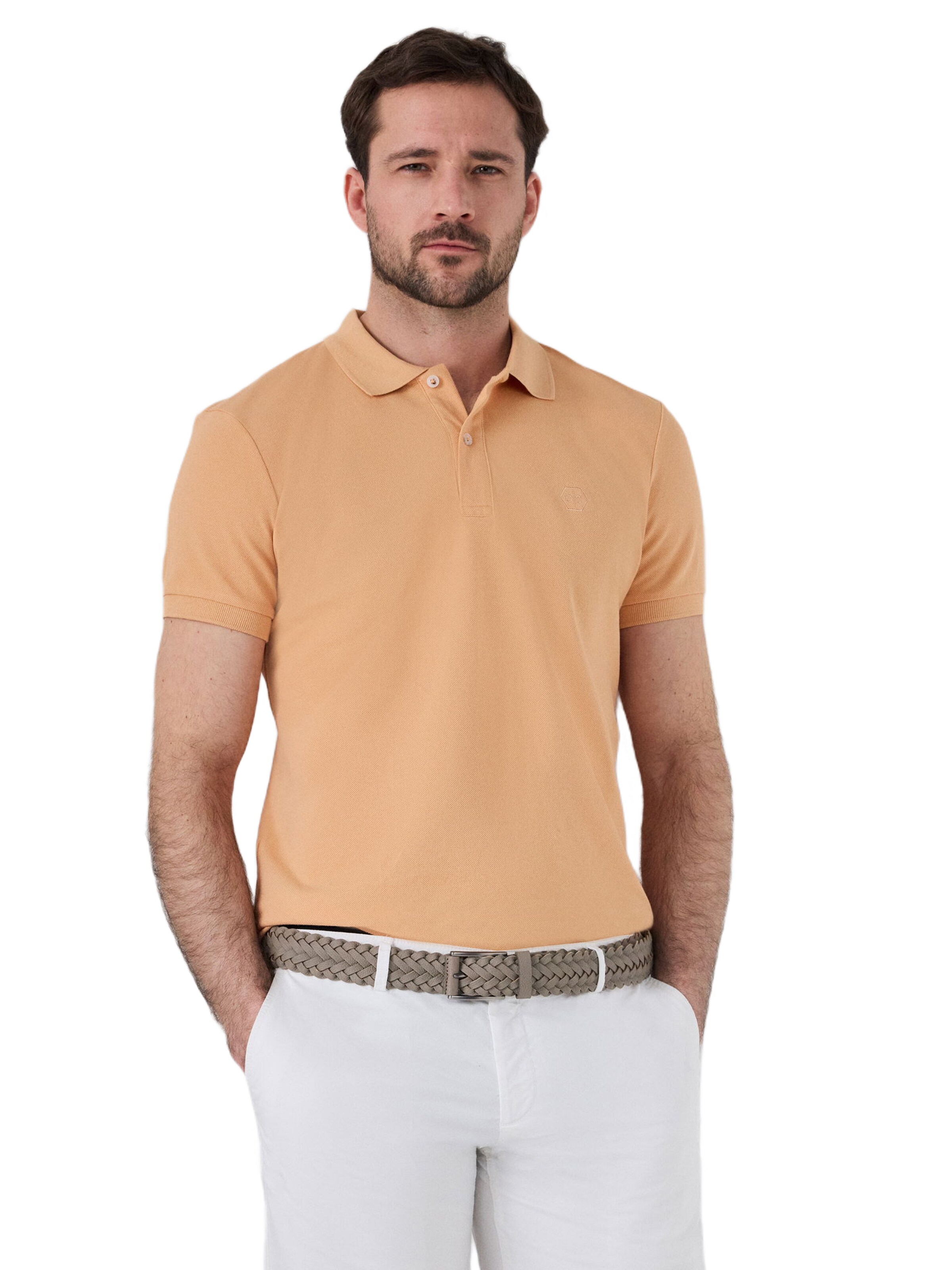 D’S Damat Shirt in Orange: front