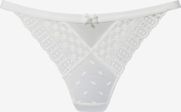 LASCANA String in White: front