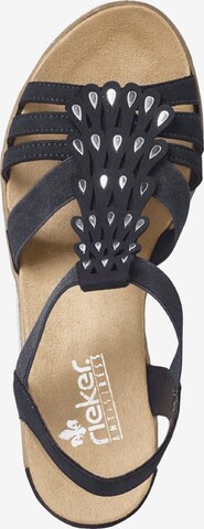 Rieker Strap sandal in Blue