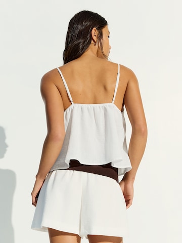 Bershka Top - fehér