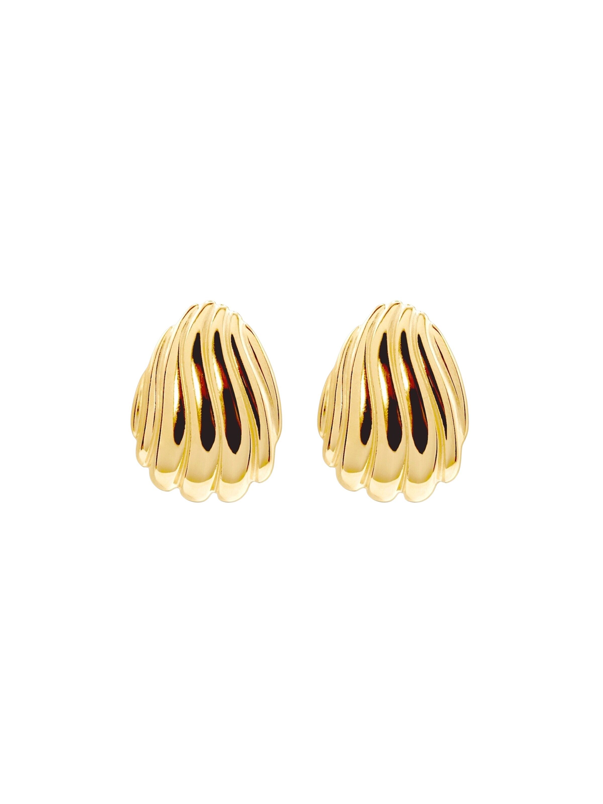 Heideman Ohrringe in Gold: Vorderseite