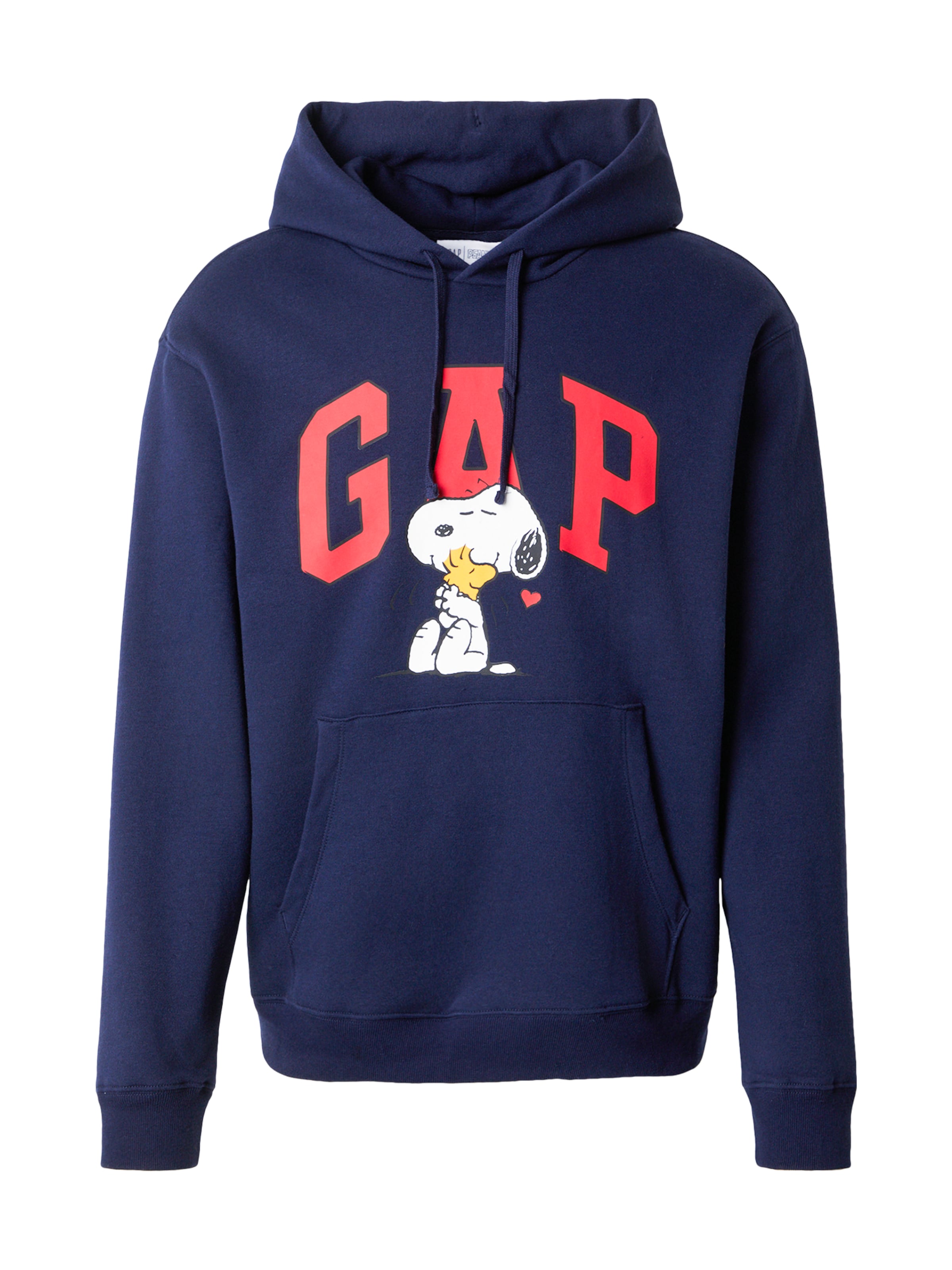 GAP Μπλούζα φούτερ 'SNOOPY' σε μπλε: μπροστά