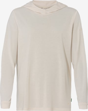 VAUDE Sweatshirt ' Mineo ' in Beige: front