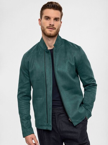 Veste mi-saison Antioch en vert : devant