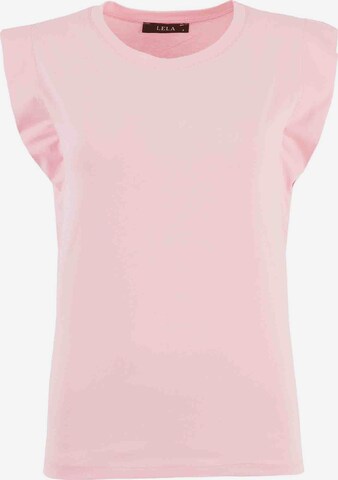 T-shirt LELA en rose : devant