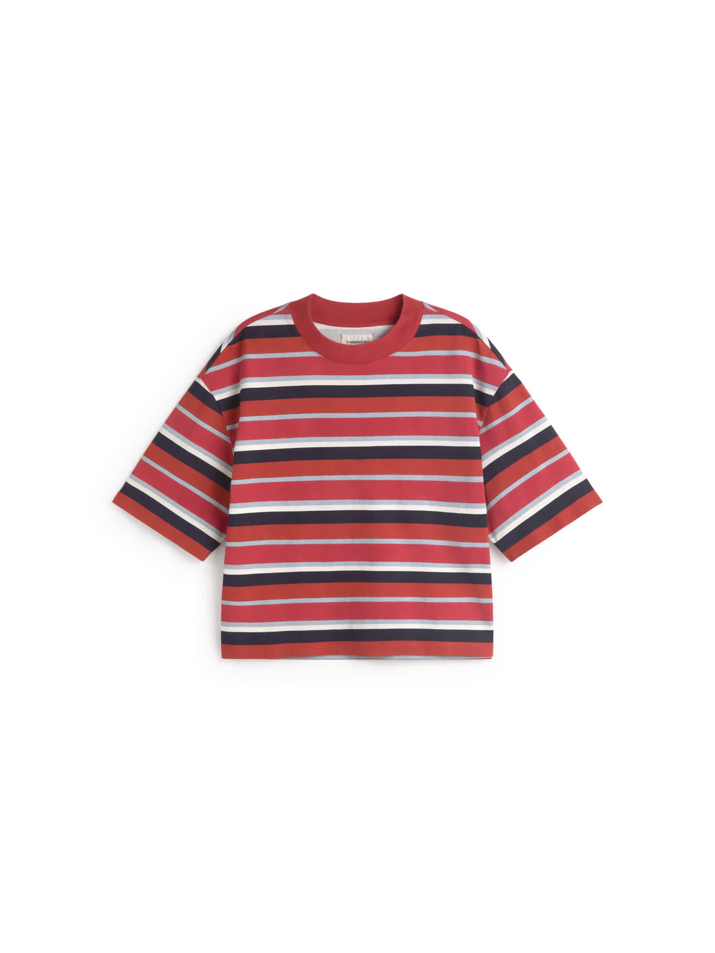 Thinking MU Shirt 'LENA' in Mischfarben: Vorderseite