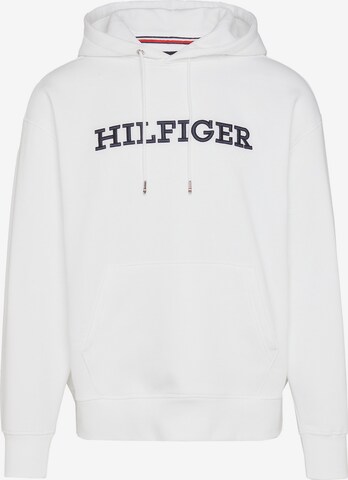 Sweat-shirt TOMMY HILFIGER en blanc : devant