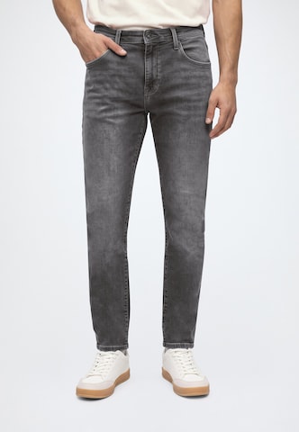 JACK & JONES Slimfit Jeans 'JJIMIKE JJFOX' in Grau: Vorderseite