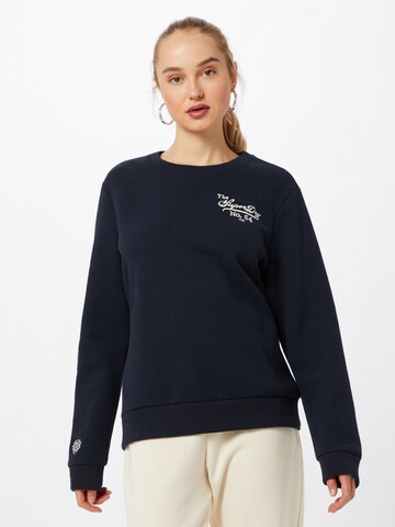 Superdry Sweatshirt 'Pride In Craft' in Blauw: voorkant