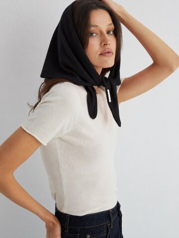 Écharpe SILK & CASHMERE en noir